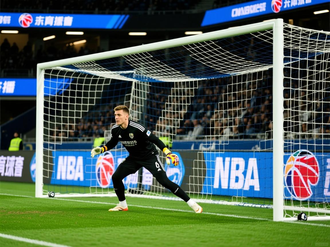 南特平斯门将神勇守门，守住球门不失  第1张