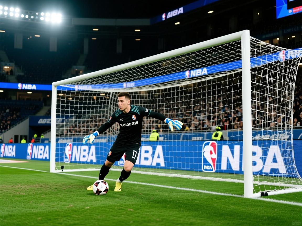 南特平斯门将神勇守门，守住球门不失  第4张